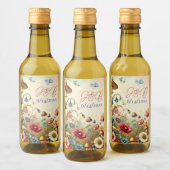 Personalisierte Hütte Weinetikett (Flaschen)