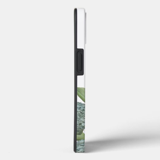 Personalisierte Hydrangea Floral Monogram Case-Mate iPhone Hülle (Rückseite / Rechts)