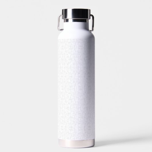 Personalisierte Hydratation mit trendy Pattern Trinkflasche (Vorne)