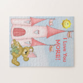 Personalisierte i-Liebe Sie mehr Puzzlespiel Puzzle (Horizontal)