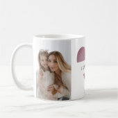 Personalisierte "I Liebe You Mama" Tasse mit Herz (Links)