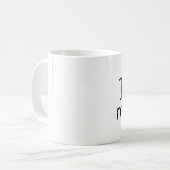 Personalisierte "ich *heart* Mama" Tasse (Vorderseite Links)