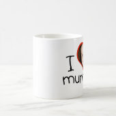 Personalisierte "ich *heart* Mama" Tasse (Mittel)
