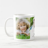 Personalisierte ICH LIEBE DICH OMA Handschrift 3 F Kaffeetasse (Links)