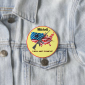 Personalisierte ich werde das zweite Änderungsfeld Button (Beispiel)