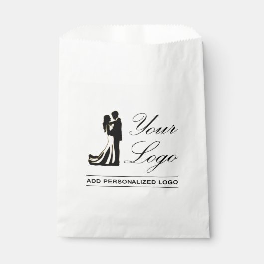 Personalisierte Idee für Hochzeiten Geschenktütchen (Vorderseite)