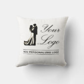 Personalisierte Idee für Hochzeiten Kissen (Rückseite)