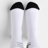 Personalisierte Idee für Hochzeiten Socken (Oben)