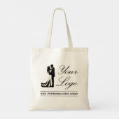 Personalisierte Idee für Hochzeiten Tragetasche (Rückseite)