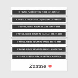 Personalisierte Identifizierung des Pickleball-Pad Aufkleber