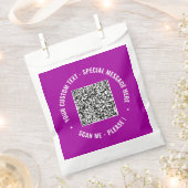 Personalisierte Ihre QR-Code-Gunstbeutel Benutzerd Geschenktütchen (Ausgeschnitten)
