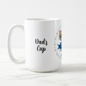 Personalisierte Illustration zum Regenbogenforelle Kaffeetasse (Links)