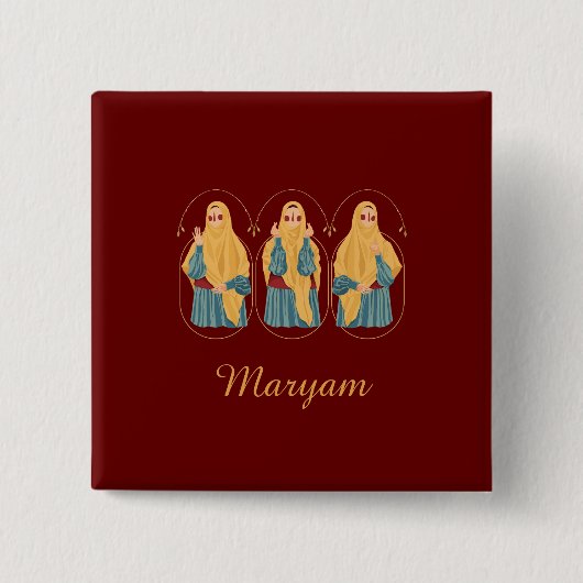 Personalisierte Illustrationstaste Button (Vorderseite)