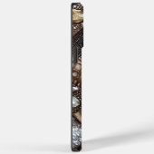 Personalisierte Imitat Leather Abstrakt Minimalist Case-Mate iPhone Hülle (Rückseite / Rechts)