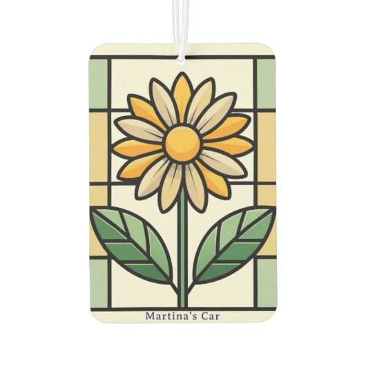 Personalisierte Imitate Autolufterfrischer (Rückseite)