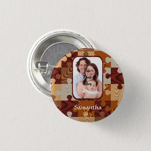 Personalisierte Imitate Button (Vorne & Hinten)