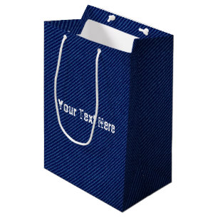 Personalisierte Imitate für benutzerdefinierte Tex Mittlere Geschenktüte