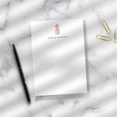 Personalisierte Imitate Rose Ananas Post-it Klebezettel