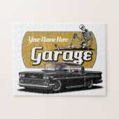 Personalisierte Impala-Garage Puzzle (Horizontal)