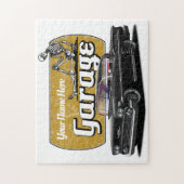 Personalisierte Impala-Garage Puzzle (Vertikal)