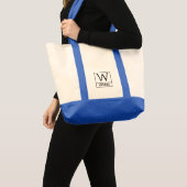 Personalisierte Impulse-Tasche mit Initial & Name Tragetasche (Vorderseite (Produkt))
