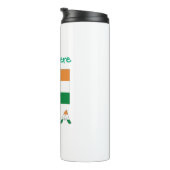 Personalisierte indische Flagge Thermosbecher (Nach rechts gedreht)