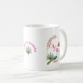 personalisierte indische Hochzeitsgeschenk Tasse G (VorderseiteRechts)