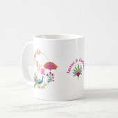 personalisierte indische Hochzeitsgeschenk Tasse G (Vorderseite Links)