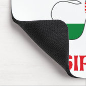 Personalisierte indische küssen mich, den ich mousepad (Ecke)