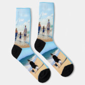 Personalisierte, individuell angepasste Fotolack-S Socken (Rechts)