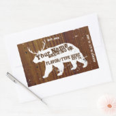 Personalisierte, individuell anpassbare Homebrew-L Rechteckiger Aufkleber (Umschlag)