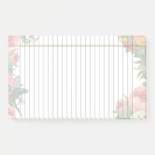 Personalisierte, individuell anpassbare Linde für Post-it Klebezettel (Vorderseite)