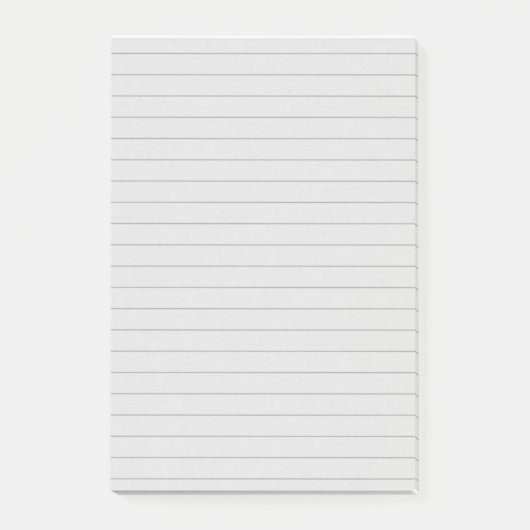 Personalisierte, individuell anpassbare Linde für  Post-it Klebezettel (Vorderseite)