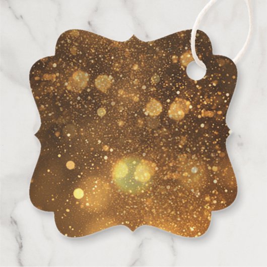 Personalisierte, individuell anpassbare Masquerade Geschenkanhänger (Rückseite)