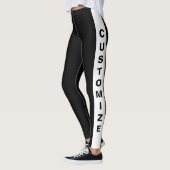 Personalisierte, individuell gefertigte Designerei Leggings (Links)