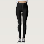 Personalisierte, individuell gefertigte Designerei Leggings (Vorderseite)
