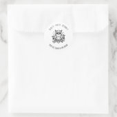 Personalisierte individuelle Buchaufkleber | Exlib (Tasche)