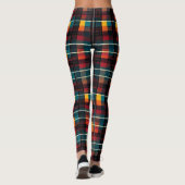 Personalisierte individuelle Leggings mit All-Over (Rückseite)