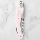 Personalisierte Individuelle Name-Falzserver-Schra Kellnermesser (Rückseite)