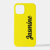 Personalisierte Individuelle Name Farben iPhone Fä iPhone Hülle (Rückseite)