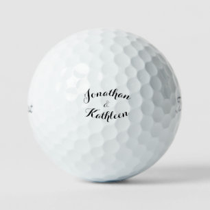 Personalisierte Individuelle Name Script Titleist  Golfball