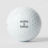 Personalisierte Individuelle Name Titleist Pro VI Golfball (Vorderseite)