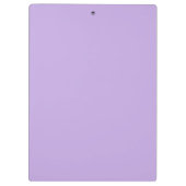 Personalisierte individuelle violette Geschenkidee Klemmbrett (Rückseite)