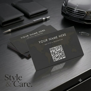 Personalisierte Info-Magnetkarte mit QR-Code Magnetkarte