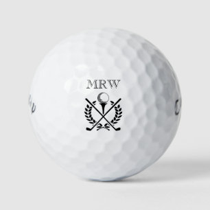 Personalisierte Initial Monogram Generic Wappen Cl Golfball