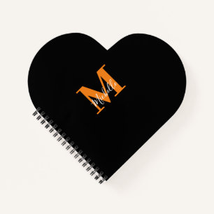 Personalisierte Initialen und Name Monogramm Notizblock