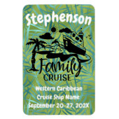 Personalisierte Inneneinrichtung der Familie Magnet (Vertikal)