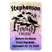 Personalisierte Inneneinrichtung der Familie Magnet (Vertikal)