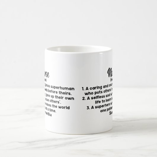 Personalisierte Inspirationstherapie Kaffeetasse (Mittel)