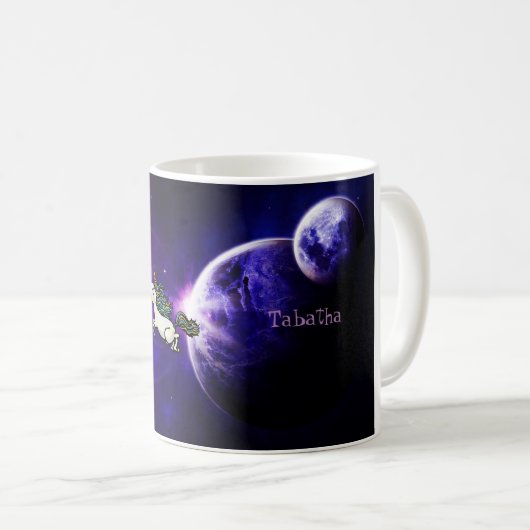 Personalisierte intergalaktischer kaffeetasse (VorderseiteRechts)